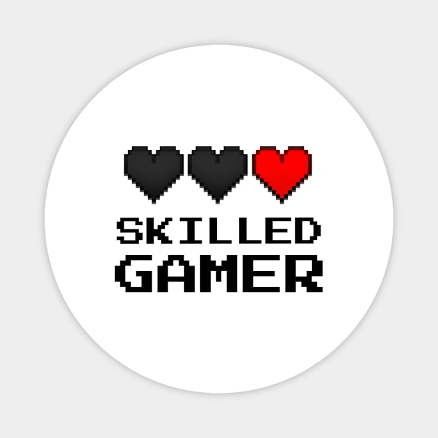 Skilled Gamer Magnet by Jitesh Kundra